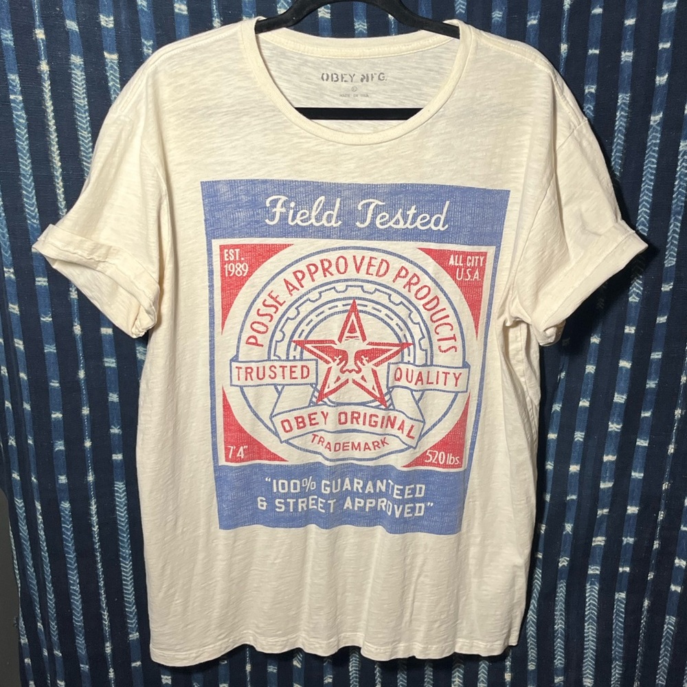 OBEY Slubby tee - XL